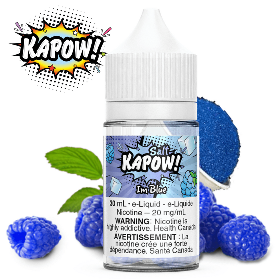 Kapow Salt E-Liquid Kapow Salt E-Liquid 30ml / 12mg Im Blue Salt by Kapow E-liquid Im Blue Salt by Kapow E-liquid-Yorkton Vape SuperStore Sask, Canada