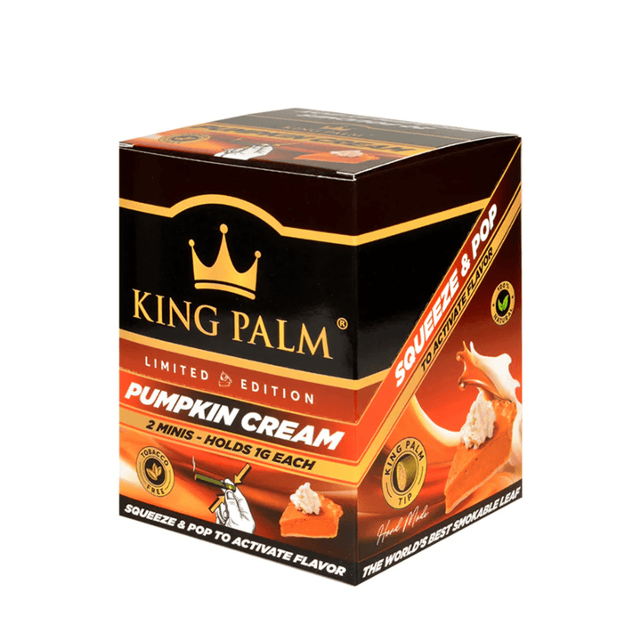 King Palm Pre-Rolled Cones 2/pkg / Pumpkin Cream King Palm Mini Pre-Rolls-Pumpkin Cream King Palm Mini Pre-Rolls-Pumpkin Cream-Vapexcape & Bong Shop Regina SK