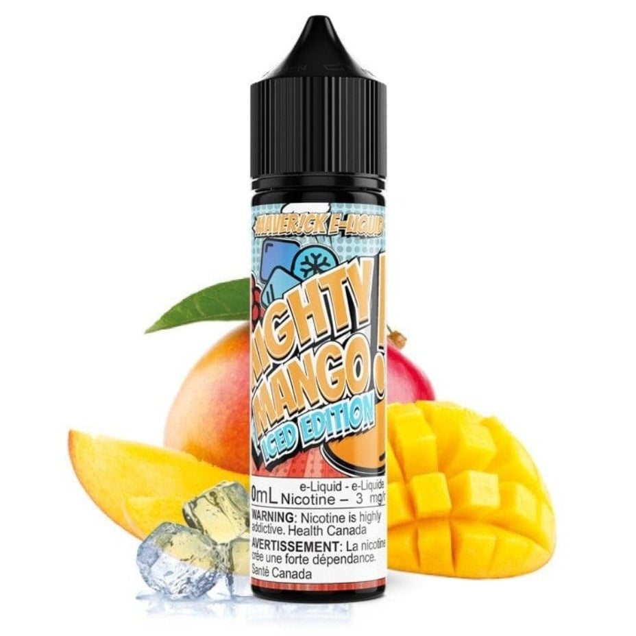 Maverick E-Liquid Freebase E-Liquid 60ml / 3mg Mighty Mango Iced by Maverick E-Liquid Mighty Mango Iced by Maverick E-Liquid-Yorkton Vape SuperStore Sask