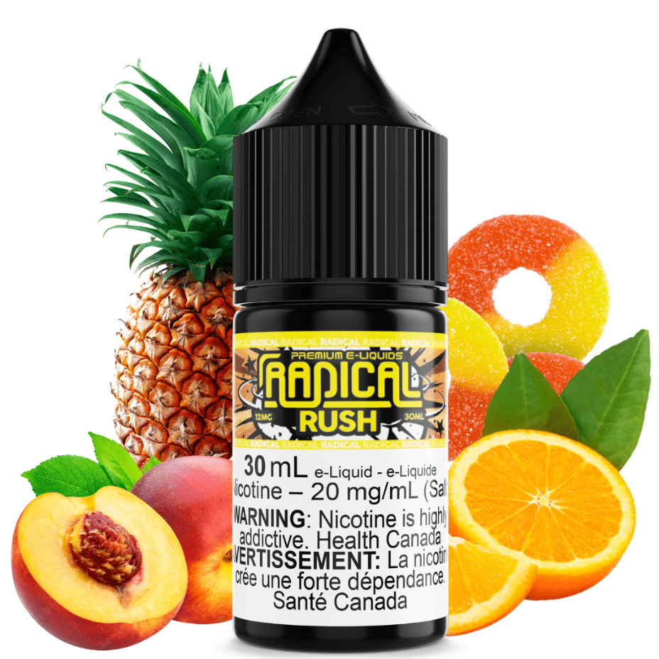 Radical E-Liquid Salt Nic Rush Salt Nic by Radical E-liquid Rush Salt Nic by Radical E-liquid-Yorkton Vape Superstore