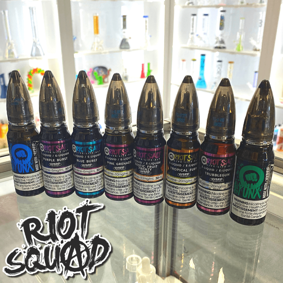 Riot Squad E-Liquid Salt Nic Raspberry Grenade Hybrid Salt by Riot Punx E-Liquid Raspberry Grenade Hybrid Salt Riot Punx-Yorkton Vape SuperStore Sask