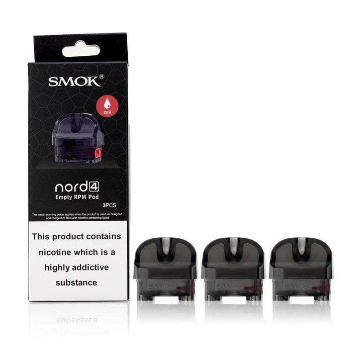 Smok Accessories RPM Standard Pod SMOK Nord 4 Replacement Pods - 3pck SMOK Nord 4 Pods-3pck-Yorkton Vape SuperStore and Bong Shop
