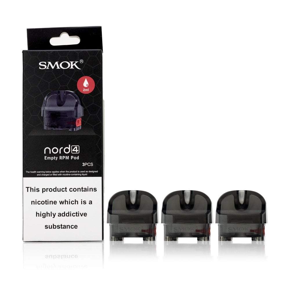 Smok Replacement Pods RPM Standard Pod SMOK Nord 4 Replacement Pods - 3pck SMOK Nord 4 Pods-3pck-Yorkton Vape SuperStore & Bong Shop SK, Canada