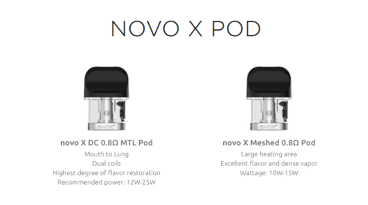 Smok Salt Nic & Pods 0.8 DC MTL Smok Novo X Replacement Pods Smok Novo X Replacement Pods-Yorkton Vape & 420 Superstore