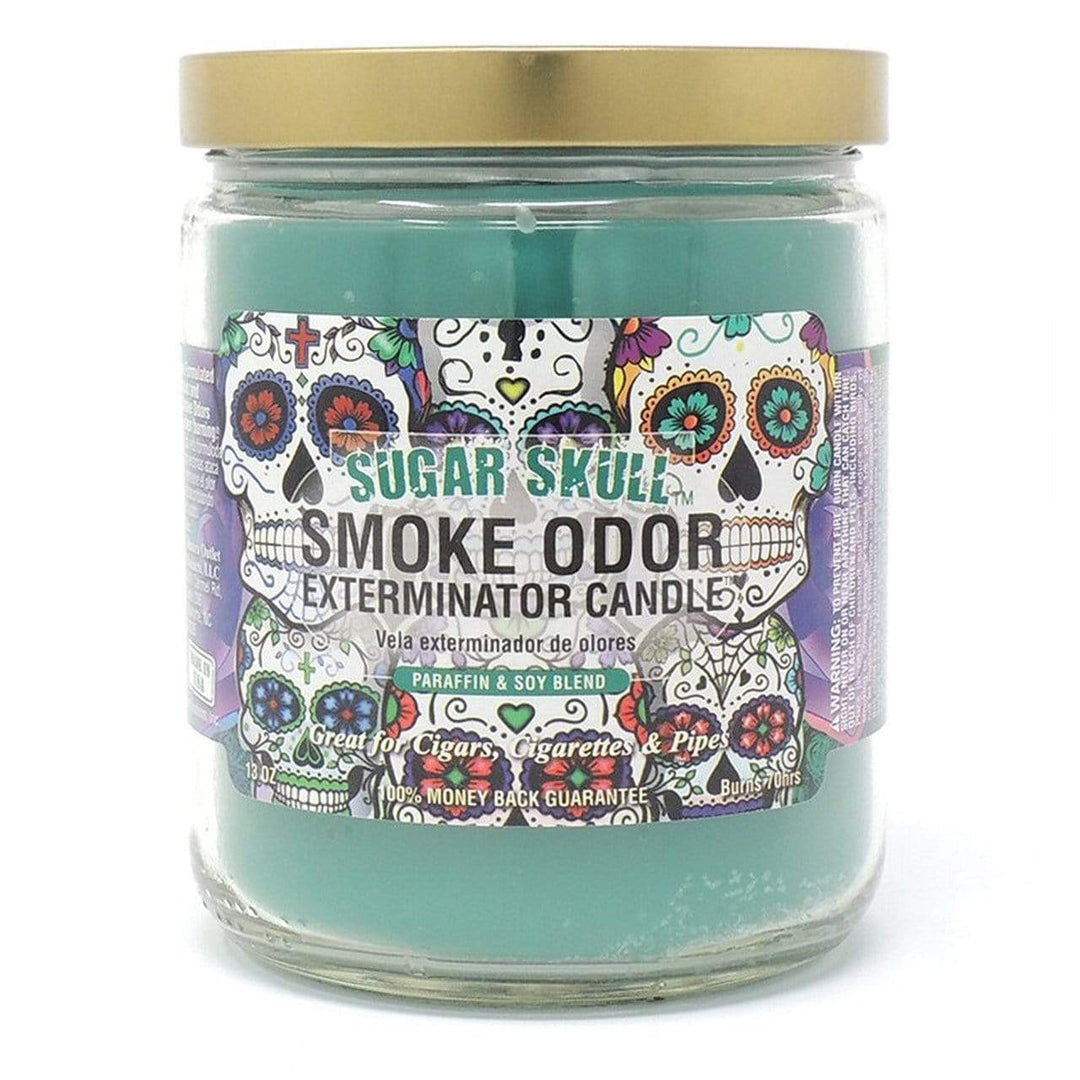 Smoke Odor 13oz Candles Sugar Skull Vape Superstore Yorkton Saskatchewan
