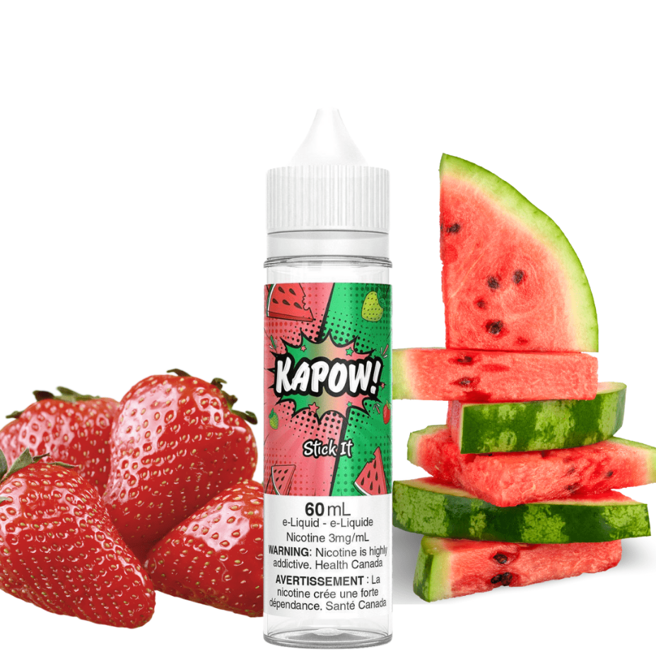 Stick It by Kapow E-Liquid 60ml / 3mg Vape Superstore Yorkton Saskatchewan