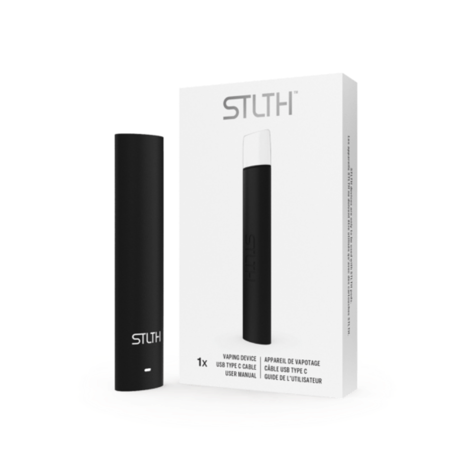 STLTH STLTH (S-Compatible) Black Metal STLTH Type C Pod Device STLTH Type C Pod Device-Yorkton Vape SuperStore & Bong Shop SK, Canada