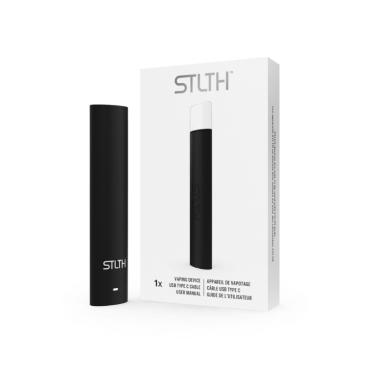 STLTH STLTH (S-Compatible) Black Metal STLTH Type C Pod Device STLTH Type C Pod Device-Yorkton Vape SuperStore & Bong Shop SK, Canada