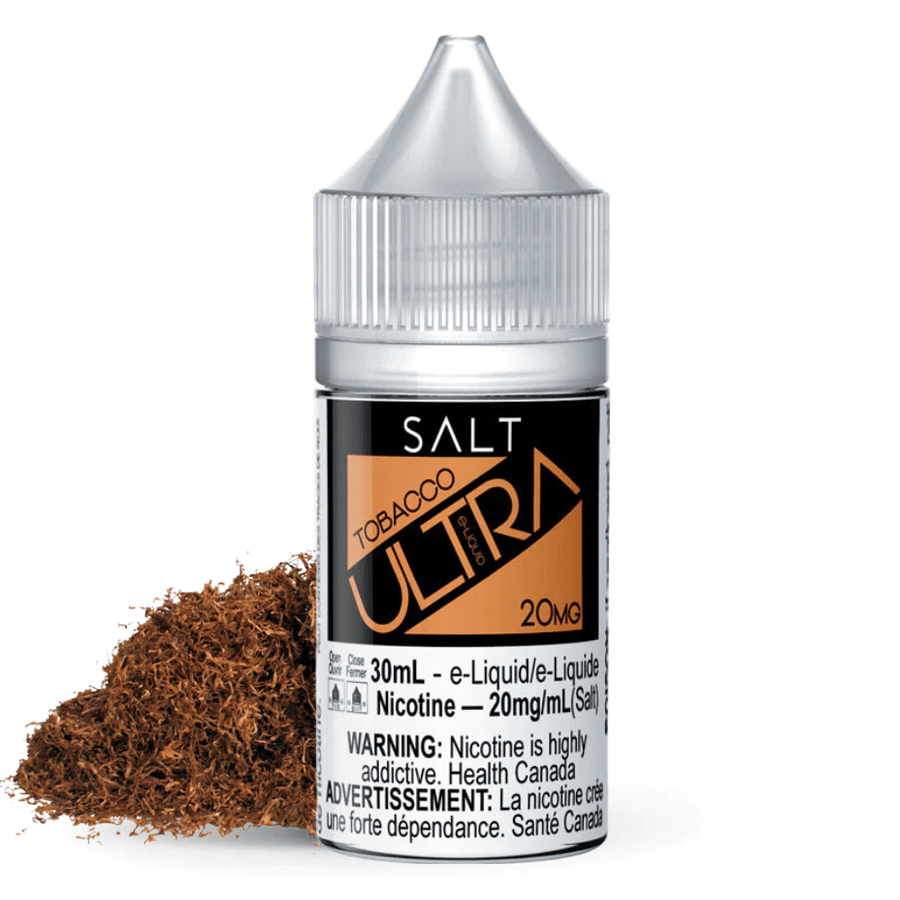 Ultra E-Liquid Salt Nic 10mg / 30mL Ultra Salt Tobacco Ultra Salt Tobacco-Vapexcape Regina Vape and Bong Shop, SK, Canada