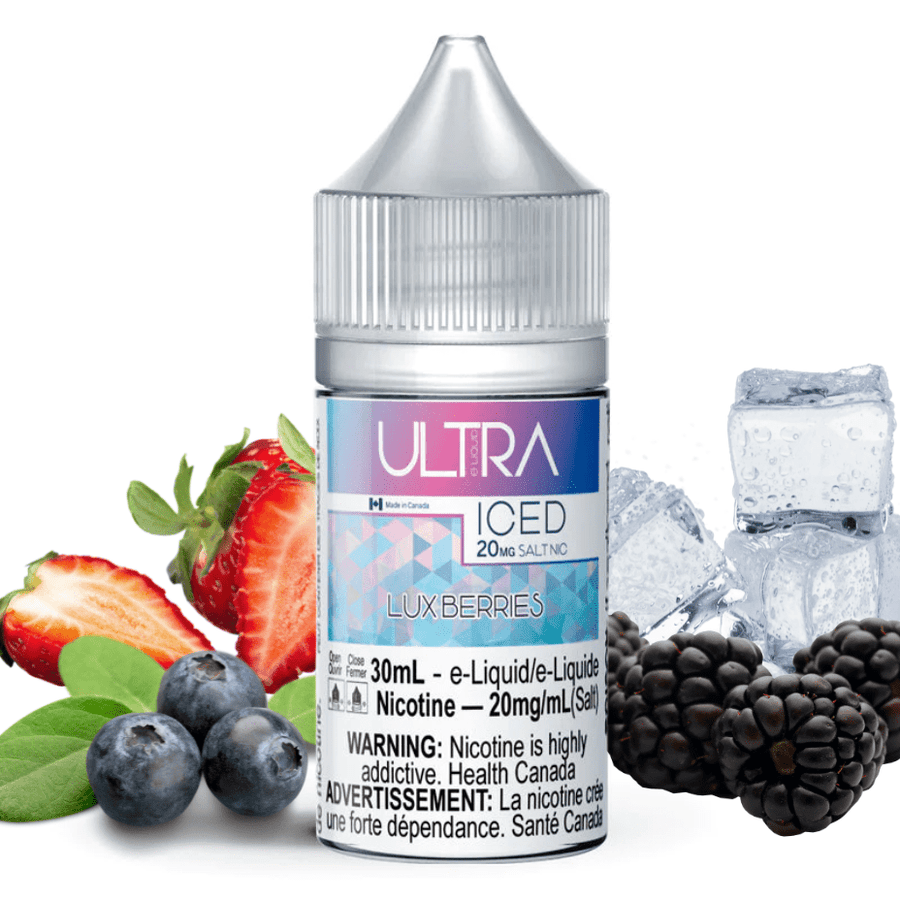 Ultra E-Liquid Salt Nic 10mg Ultra Salt Luxberries Ice Ultra Salt Luxberries Ice-Yorkton Vape Superstore