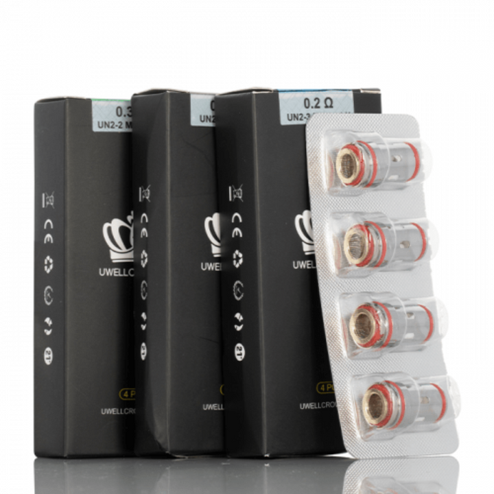UWELL Accessories 0.23ohm TC Uwell Crown V Replacement Coils - 4pck Uwell Crown V Coils-4pck-Yorkton Vape SuperStore and Bong Shop