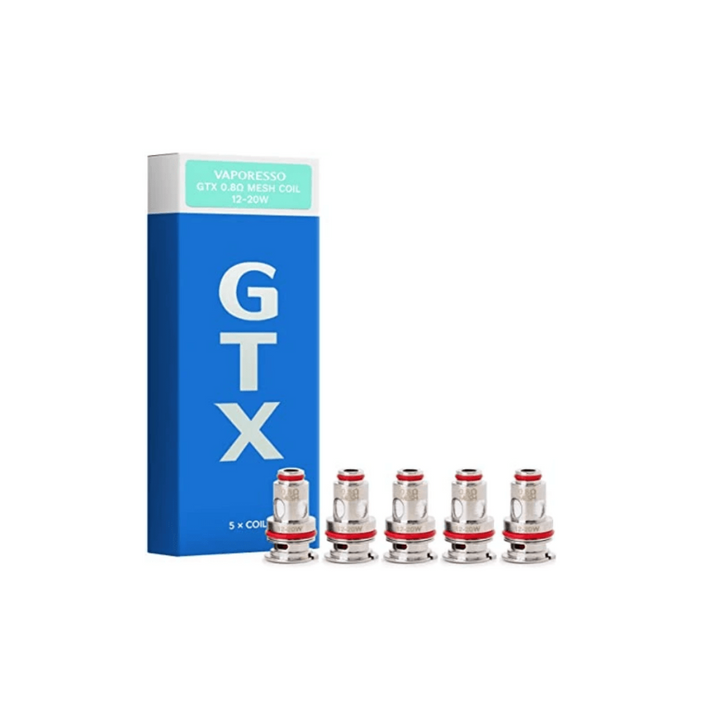 Vaporesso Replacement Coils 5/pkg / Meshed 0.8ohms Vaporesso GTX Coils Vaporesso GTX Coils - Yorkton Vape SuperStore & Bong Shop SK, Canada