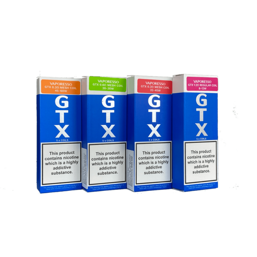 Vaporesso Replacement Coils Vaporesso GTX Coils Vaporesso GTX Coils - Yorkton Vape SuperStore & Bong Shop SK, Canada