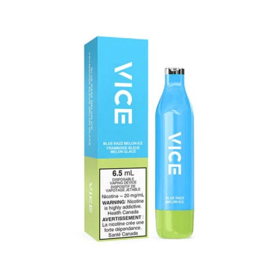 Vice Disposables Disposables 2500 Puff / 20mg Vice2500 Disposable Vape- Blue Razz Melon Ice Vice 2500 Disposable Vape-Blue Razz Melon Ice- Yorkton Vape Superstore Saskatchewan